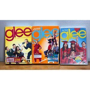 Glee The Complete Season 1 2 3 DVDs New Sealed 19 Discs Boxed Sets